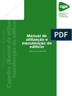 CypeDOC - Manual de Utilização e Manutenção Do Edifício - Manual Do Usuário-2011
