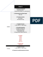 Crossfit Profesional Semana 6