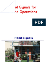 Hand Signals For Crane Operations