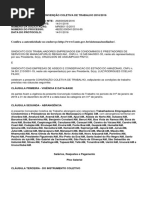 Convenção Coletiva Amazonas