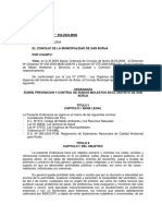 Ordenanza 306-MSB PDF