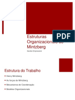 Estruturas Organizacionais de Mintzberg