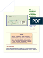 Cálculo de Curvas de Remanso Utilizando