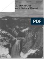 US EPA NPDES Permit Writers Manual