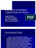 Present Economic Condition of India