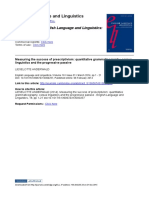 Measuring the Success of Prescriptivism Quantitative Grammaticography