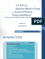 Jurnal "Potential Adverse Effects of Long Term Use of Proton Pump Inhibitors"