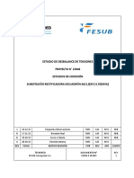 Estudio de Desbalance de Tensiones PROYECTO #15046 Estudios de Conexión Subestación Rectificadora Escuadrón 66/2,3 (KV) 3,76 (Mva)