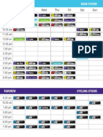 Fairview Timetable
