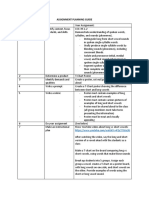 Assignment Planning Guide