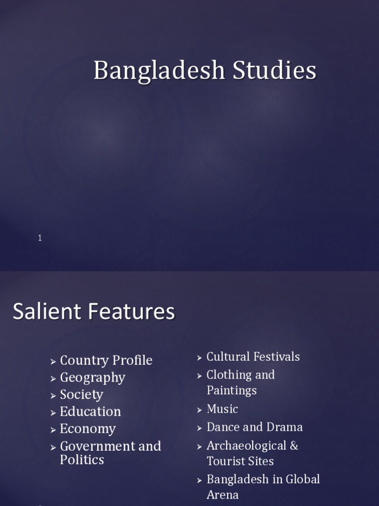 Lecture 1, Bangladesh at A Glance | PDF | Bangladesh | Dhaka