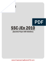 SSC JE Previous Paper Electrical 2010