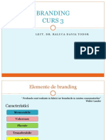 Branding Curs 3: Lect. Dr. Ralucadania Todor