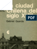 La Ciudad Chilena Sel Siglo Xviii