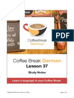 Coffee Break German. Lesson 36 PDF