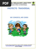 Proyecto Trasversal Me Conozco Me Cuido