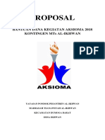 Proposal Aksioma 2018