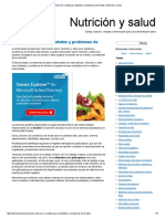 Nutrición y Dieta para Diabetes y Problemas de Tiroides - Nutrición y Salud