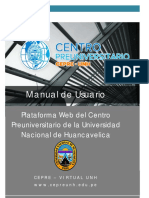 Manual de Usuario - Cepre Virtual