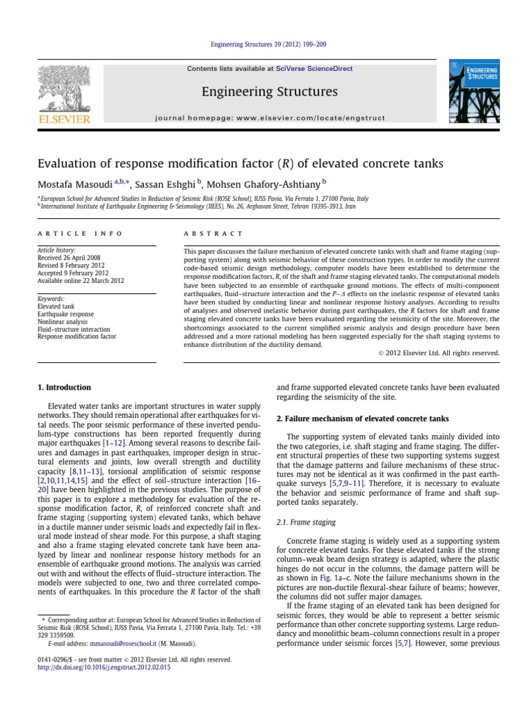 Evaluation of Response Modification Fact | PDF | Strength Of Materials ...