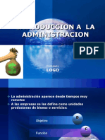 Introduccion A La Administracion