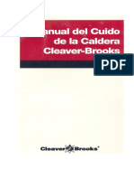 Manual Del Cuidado de La Caldera - Cleaver y Brooks PDF