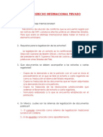 Guía de Estudio Segundo Parcial - Derecho Internacional Privado