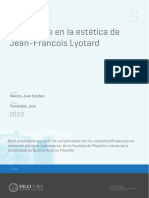 Lo Sublime en La Estetica PDF