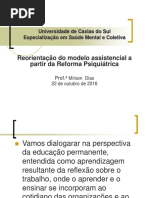 UCS Reorientação Modelo Assistencial