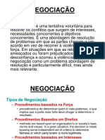 Negociação e Negociação Baseada em Posições