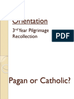 Pagan Catholic Disposition