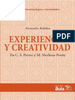 Ballabio, A- Creatividad y Experiencia en C. S. Peirce y Merleau-Ponty