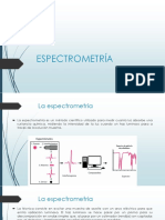 ESPECTROMETRÍA