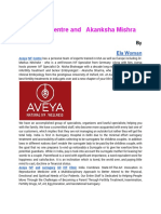 Aveya IVF Centre and Akanksha Mishra