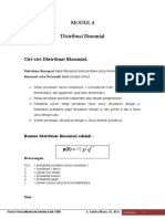 Tabel Distribusi Binomial