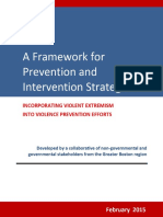 FrameworkA Framework for Prevention and Intervention Strategies