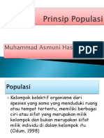 Prinsip Populasi