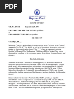 G.R. No. 152411 September 29, 2004 University of The Philippines, Petitioner, PHILAB INDUSTRIES, INC., Respondent