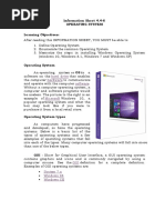 Installation of Windows Operating System (10, 8, 7 and XP