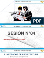 SESION 4 Metrados PDF