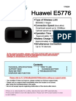澳洲機 (Huawei E5776) TS取扱説明書 【英語】 - 170224