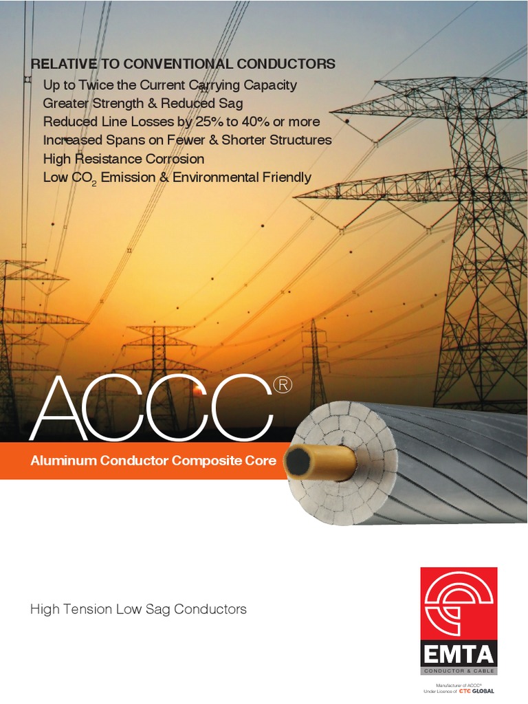 Product Catalogue Accc R Conductors Eng 436465 PDF | PDF | Electrical ...
