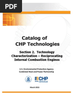 Catalog of Chp Technologies Section 2. Technology Characterization - Reciprocating Internal Combustion Engines