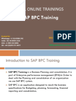 SAP BPC Training PDF