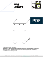 Bauanleitung Cajon Bausatz 2010