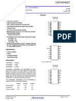 CD4020BMS, CD4024BMS, CD4040BMS: Features Pinouts