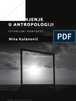 Nina Kulenovic - Objasnjenje U Antropologiji: Istorijski Kontekst