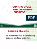 10 Accounting Cycle of A Merchandizing Business