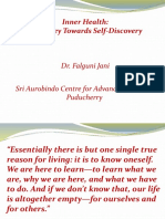 Inner Health: A Journey Towards Self-Discovery: Dr. Falguni Jani