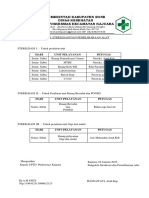 2. Jadwal Sterilisasi Dan Pemeliharaan Alat